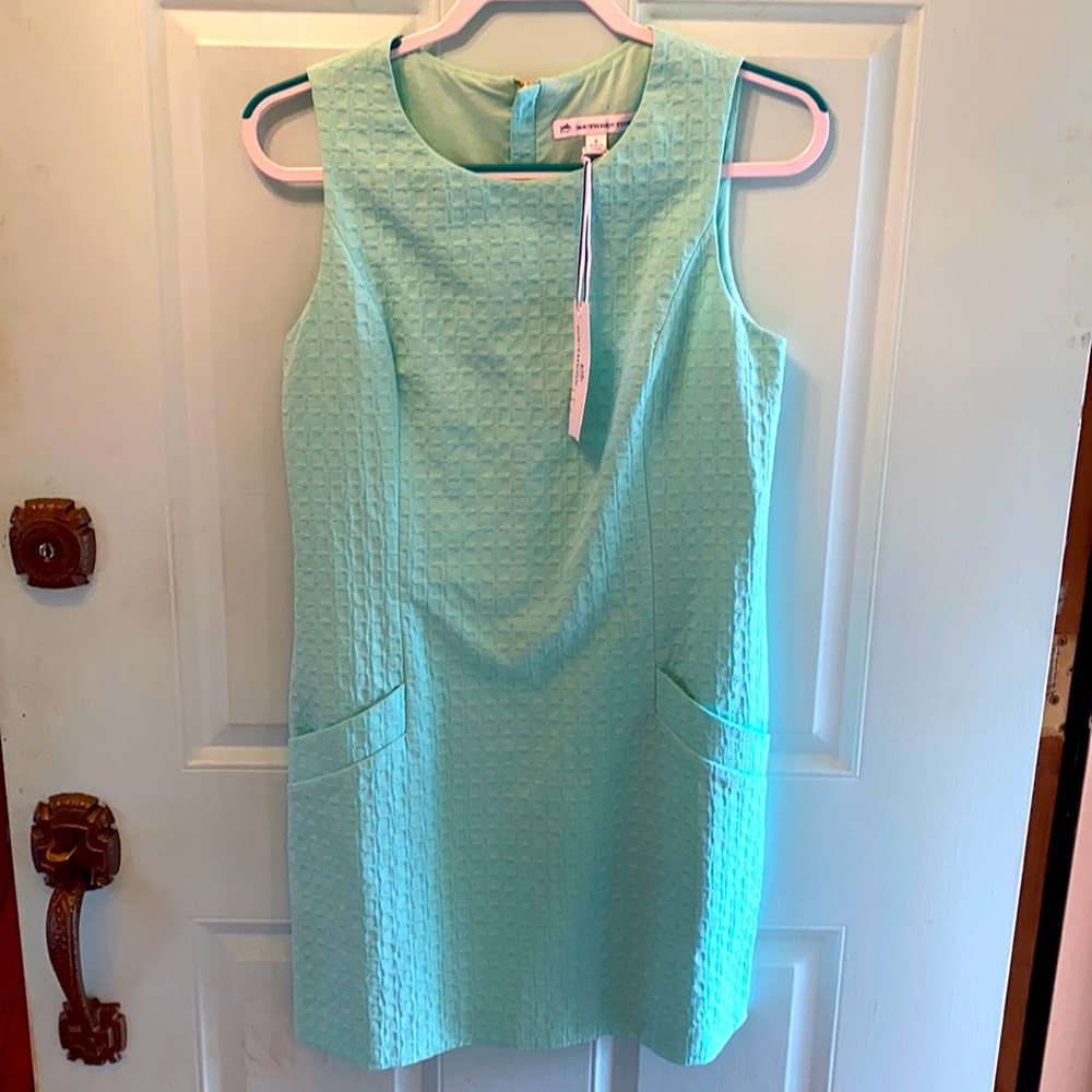 NWT Southern Tide Dress Aqua